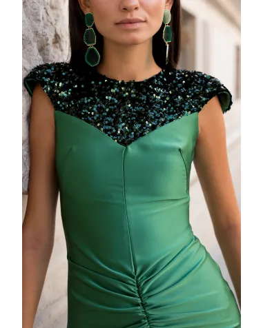 Vestido con Lentejuelas Blanca Martin | Jayme Shop