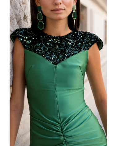 Vestido con Lentejuelas Blanca Martin | Jayme Shop