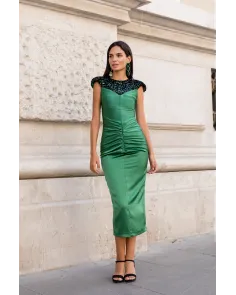 Vestido con Lentejuelas Blanca Martin | Jayme Shop