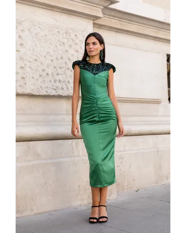 Vestido con Lentejuelas Blanca Martin | Jayme Shop