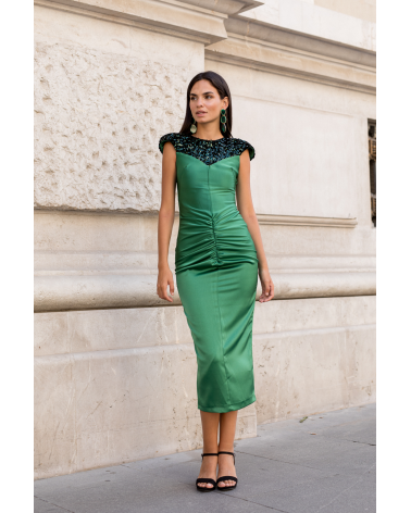 Vestido con Lentejuelas Blanca Martin | Jayme Shop